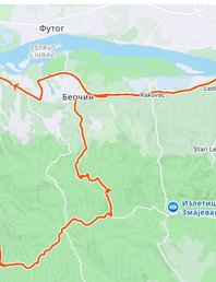 Гравийный велозаезд по Фрушке