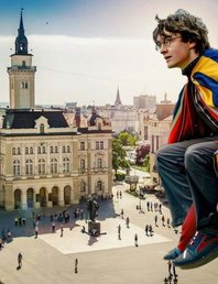 В Дунавском парке проходим квест «Мобилисадус: Прилёт Гарри Поттера»