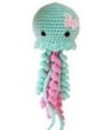 Медуза крючком: брелок своими руками для детей 7+