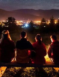 Гуляем по вечернему лесу на Фрушке горе